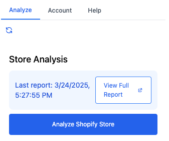 Analyze Stores
